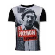 T-shirt Korte Mouw Local Fanatic El Patron Escobar Digital