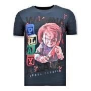 T-shirt Korte Mouw Local Fanatic Luxe Chucky Childs Play