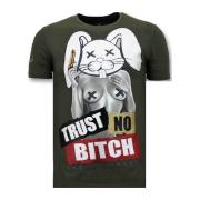 T-shirt Korte Mouw Local Fanatic Luxe Trust No Bitch