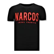 T-shirt Korte Mouw Local Fanatic Stoere Narcos Pablo Escobar