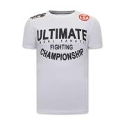 T-shirt Korte Mouw Local Fanatic Ultimate Fighting