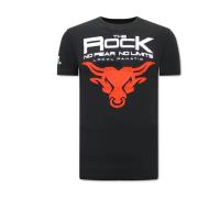 T-shirt Korte Mouw Local Fanatic The Rock