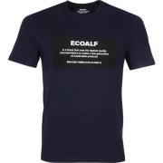 T-shirt Ecoalf Natal T-Shirt Label Navy