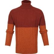 Sweater Suitable Italcol Coltrui Wol Oranje
