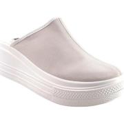 Sportschoenen B&amp;w Canvas Dame 31611 kleur WIT