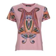 T-shirt Korte Mouw Desigual FLOWER