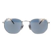 Zonnebril Ray-ban Occhiali da Sole Hexagonal RB8148 9208T0 Polarizzati