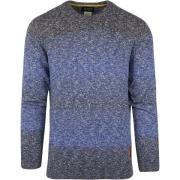 Sweater Scotch &amp; Soda Pullover Melange Donkerblauw