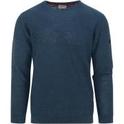 Sweater No Excess Trui Carbon Blauw