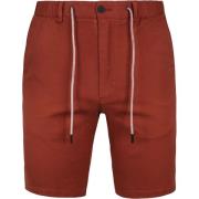 Broek Suitable Ferdinand Short Donkerrood