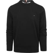 Sweater Tommy Hilfiger Pullover O-Hals Zwart