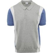 T-shirt Blue Industry M18 Poloshirt Grijs
