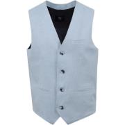 Blazer Suitable Gilet Loop Lichtblauw