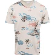 T-shirt No Excess T-Shirt Print Ecru