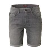 Broek No Excess Short Denim Stretch Grijs