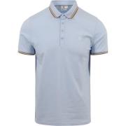 T-shirt Blue Industry Piqué Poloshirt Lichtblauw