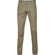 Broek Suitable Chino Sartre Donkergroen