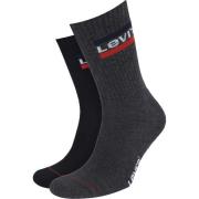 Socks Levis 2-Pack Sportswear Sokken Zwart Antraciet