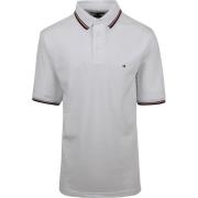 T-shirt Tommy Hilfiger Big And Tall Poloshirt Wit
