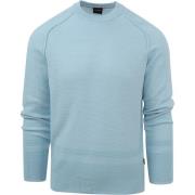 Sweater BOSS Pullover Apok Lichtblauw