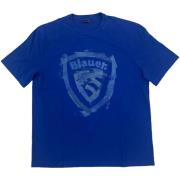 T-shirt Korte Mouw Blauer -