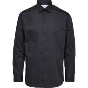 Overhemd Selected Regethan Classic Overhemd Zwart