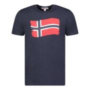 T-shirt Korte Mouw Geographical Norway SX1078HGN-NAVY