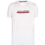 T-shirt Korte Mouw Tommy Hilfiger Lounge T-shirt met grafische streep