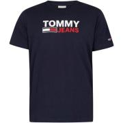 T-shirt Korte Mouw Tommy Jeans T-shirt met bedrijfslogo