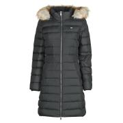 Donsjas Tommy Jeans TJW ESSENTIAL HOODED DOWN COAT