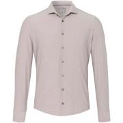 Overhemd Lange Mouw Pure The Functional Shirt Lichtbeige