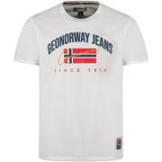 T-shirt Korte Mouw Geographical Norway SX1052HGNO-WHITE