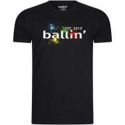 T-shirt Korte Mouw Ballin Est. 2013 Paint Splatter Tee