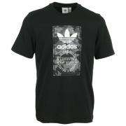 T-shirt Korte Mouw adidas Camo Tongue Tee