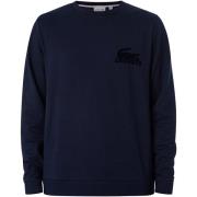 Pyjama's / nachthemden Lacoste Sweatshirt met lounge-logo