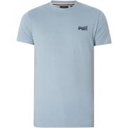 T-shirt Korte Mouw Superdry Essentieel EMB-T-shirt met logo