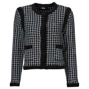 Blazer Karl Lagerfeld classic boucle cardigan