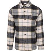 Sweater Suitable Overshirt September Flanel Ruiten Beige