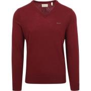 Sweater Gant Trui Lamswol Bordeaux