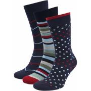 Socks Suitable Sokken 3-Pack Print Multicolour
