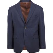 Blazer Suitable Tweed Colbert Navy