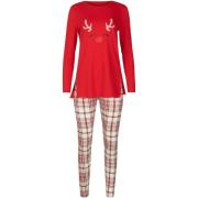 Pyjama's / nachthemden Lisca Holiday Pyjama legging tuniek lange mouwe...