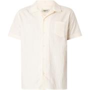 Overhemd Korte Mouw Pompeii Textuur shirt met korte mouwen