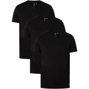 Pyjama's / nachthemden adidas Set van 3 lounge-T-shirts met V-hals