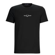 T-shirt Korte Mouw Fred Perry EMBROIDERED T-SHIRT