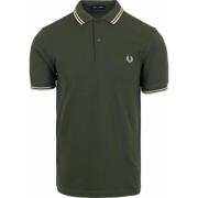 T-shirt Fred Perry Polo M3600 Donkergroen U98