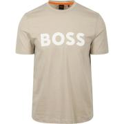T-shirt BOSS T-shirt Thinking Beige