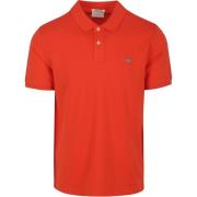 T-shirt Gant Shield Piqué Poloshirt Rood