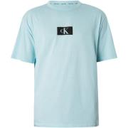 Pyjama's / nachthemden Calvin Klein Jeans Box Logo Lounge-T-shirt