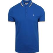 T-shirt Blue Industry Piqué Poloshirt Kobaltblauw
